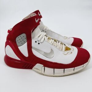 Nike Huarache 2k5 Kobe Basketball‎ White/Red 8.5